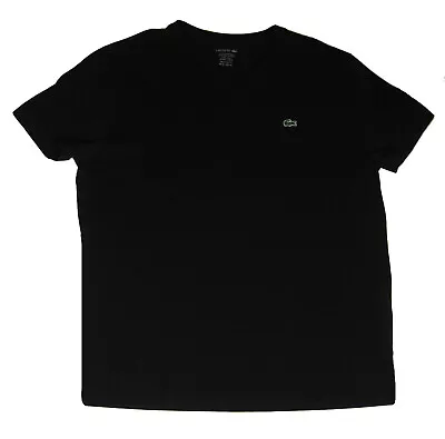 $24.99 • Buy Lacoste Men's Pima Cotton Short Sleeve V- Neck  X-Large Shirt