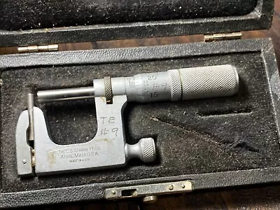 Starrett Multi Anvil Micrometer No. 220FL W Hard Case • $97.99