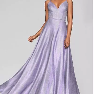 New Faviana Lavender Prom Dress Size 2 NWT • $128