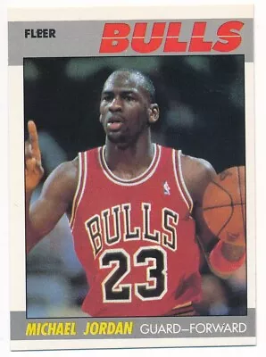 Michael Jordan 1987/88 Fleer Basketball 2nd Year Card #59 Chicago Bulls Mint • $152.50