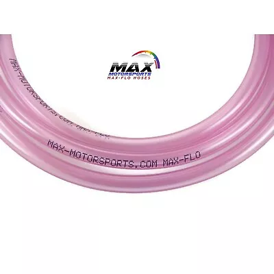 6’ X 1/8” (3.2mm) ID X 1/4” OD LT PINK FUEL LINE GAS TUBE SMALL CARB VENT HOSE • $12.95