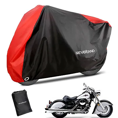 XXL Motorcycle Cover Outdoor Waterproof Dust For Kawasaki Vulcan 800 900 Classic • $22.59
