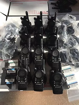 12 Motorola CLS1410 2-way Radios With Single Charger  Use Excellent Condition • $1600