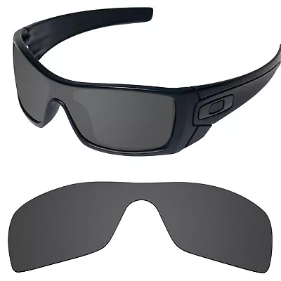 EYAR Polarized Replacement Lens For-Oakley Batwolf OO9101 Carbon Black (STD) • $22.49