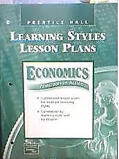 Economics Principles In Action Learning Styles Lesson • $25.49