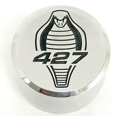 Ford Shelby Cobra 427 Logo - Custom Engraved Polished Billet Aluminum Breather • $32