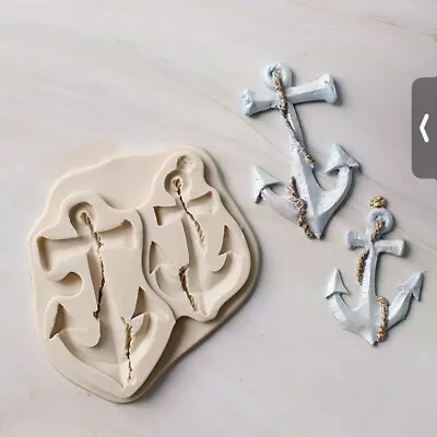 $10.36 • Buy Silicone Assorted Anchor Chocolate Fondant Candle Soap Mould Clay Resin