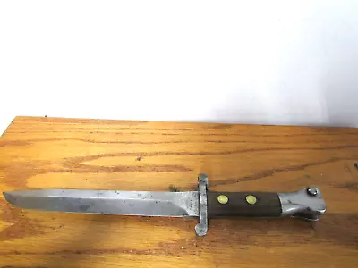 Vintage Military Bayonet Fixed Blade Knife Marked Y4957 (Simson & Co.)? • $150