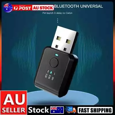 FM01 Car Handsfree USB Bluetooth-Compatible Receiver Wireless Calling FM Adapter • $9.17