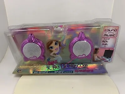 New Rare Bratz Computer Games Music Speakers Be-BRATZ.com MGA Vintage NIP • $19.99