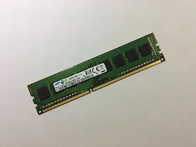 Samsung 4GB DDR3 PC3-12800U 1600MHz 1Rx8 Non-ECC UDIMM Memory RAM • £3.99