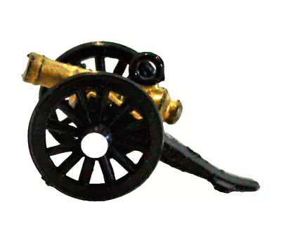 Miniature Toy CannonHand Painted Antimony Cannon Vintage 1 Inch • $11.60