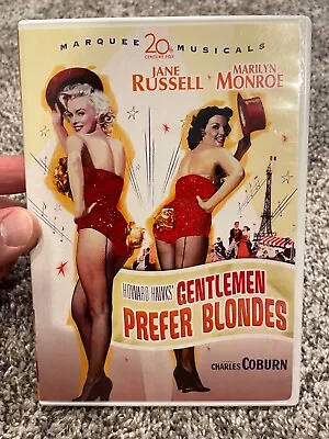 Gentlemen Prefer Blondes (DVD 1953) Jane Russell & Marilyn Monroe Musical • $6