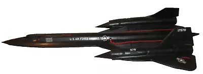 US Air Force SR-71 Blackbird Fighter Jet 11 1/2  Long Built Plastic Model Kit • $9.99