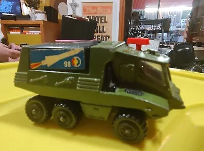 Matchbox Battle Kings K-111 Green Missile Launcher • $40