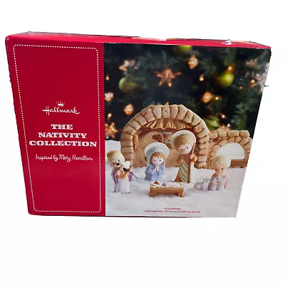 Hallmark Nativity Set Inspired By Mary Hamilton (1 Inch - 4 Inch ) New In Box • $34.99