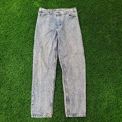 Vintage LEVIS 550 Relaxed Jeans 32x32 (33x32) Tapered Faded Acid-Wash Orange-Tab • $51.02