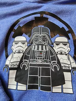 £13.60 • Buy Boys Lego Star Wars Blue Troopers Print Hooded Sweatshirt 5/6yrs Medium