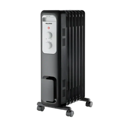 $54.99 • Buy 1,500-Watt Oil-Filled Radiant Electric Space Heater With Thermostat