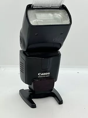 Canon 430EX Speedlite Flash With Stand Case Batteries MINTY • £49.99