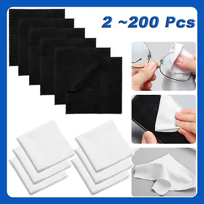 Premium Microfiber Cleaning Cloth For Eye Glasses Phone Screen Camera Lens LOT • $30.45