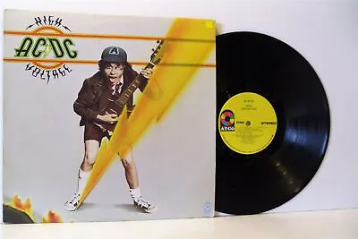 AC/DC High Voltage LP EX-/EX- SD 36 142 Vinyl Album Hard Rock Canada 1976 • $101.92