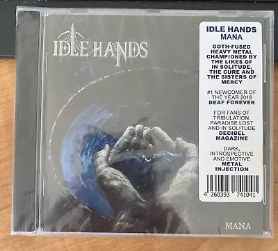 IDLE HANDS -MANA CD First Press Sealed! Goth Metal In Solitude Sisters Of Mercy • $69.99