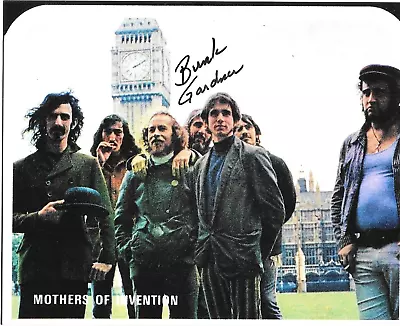 * BUNK GARDNER * Signed 8x10 Photo * FRANK ZAPPA MOTHERS OF INVENTION * 11 • $72.25