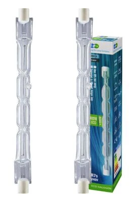£3.69 • Buy 2 X J118 R7s Linear Halogen Flood Light Energy Saving 500W Security Light Bulb