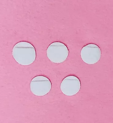 £4.86 • Buy 5 Felt Circle Pockets For Magnetic Reborn Pacifiers (pockets ONLY)