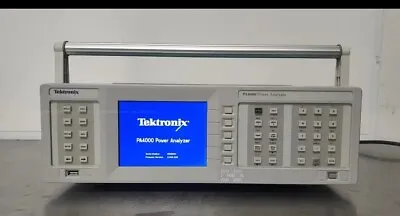 Tektronix PA4000 Tektronix Power Analyzer W/ Options 1 Ch. • $3400