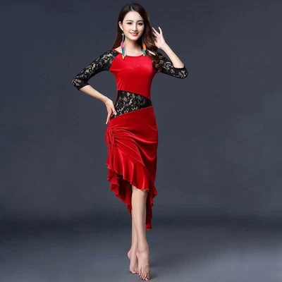 £67.31 • Buy Women Dance Wear Ballroom Dress Samba Costume Sexy Party Dresses One-piece