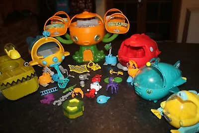 Octonauts Toys Bundle. Gups Figures Accessories • £100
