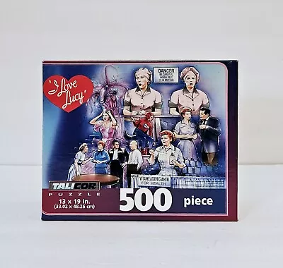Factory Sealed Vintage Talicor 500 Piece I Love Lucy Episodes Jigsaw Puzzle 1997 • $2.99