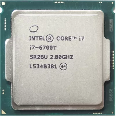 Intel Core I7-6700T 4-Core 2.80-3.60GHz 8GT/s 8MB Cache SOCKET LGA1151 CPU • £58