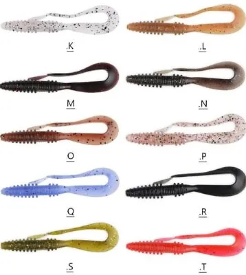 MIX & MATCH - 50mm 0.6g Soft Plastic Worm Grub Lure Dropshot & LRF - TCG Tackle • $1.43