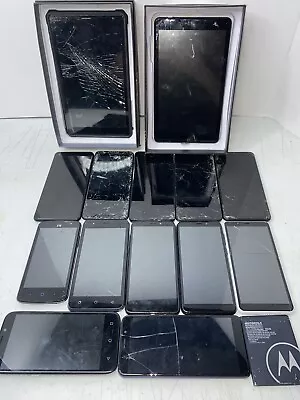 Huge Lot Android Cell Phones/Tablets Parts/Repair Samsung Motorola TLC M8L Plus • $60