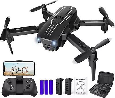 $154.18 • Buy Mini Drone With Camera For Adults Kids - 1080P HD FPV Camera Drones With Carryin