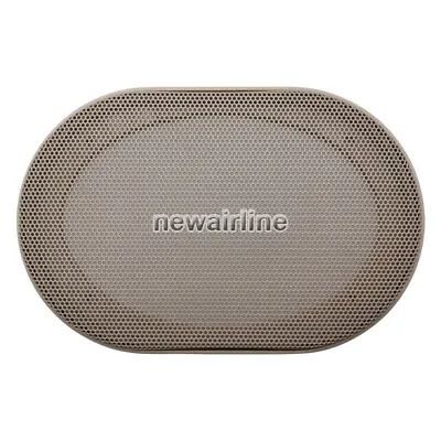 2pcs 4 X6  4x6 Inch Car Speaker Cover Decorative Circle Metal Mesh Grille #Beige • $9.98