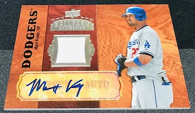 2008 Upper Deck Ballpark MATT KEMP Los Angeles Dodgers Autograph Jersey Auto • $17.49