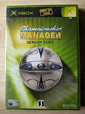 Championship Manager 02/03 Original XBox • £9.99