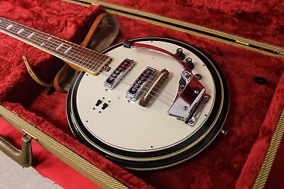 Winston Bantar 6 String Electric Banjo Guitar Circa 1960s Japan • $799