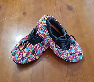Handmade Bowling Shoe Covers - Jelly Beans (Extra Large) • $30