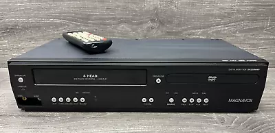 Magnavox DV220MW9 DVD VCR Combo Player VHS Recorder With Remote - For Repair • $39.95