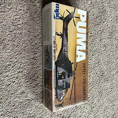 $35 • Buy 1976 MPC PUMA W/ Crewmen Model Kit  1/72  #2-0231 Still In Bag With Decals