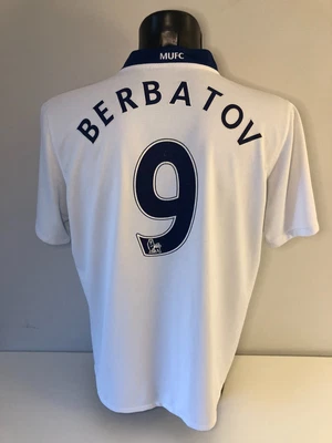 £59.99 • Buy Manchester United Football Shirt  - Large Mens - 2008/09 Away - Berbatov #9