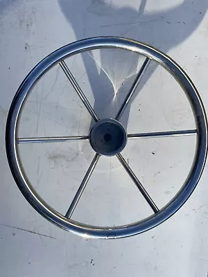 Boat Steering Wheel | Stainless Steel 15 Inch 5 Spoke • $64.99