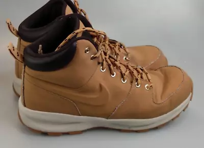 Nike Manoa Leather Boots Haystack Velvet Brown Wheat 454350-700 Men's Sz 11.5 • $49.99