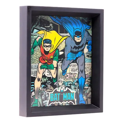 3D Lenticular Marvel Batman & Robin Hero  Picture Frame • £9.99