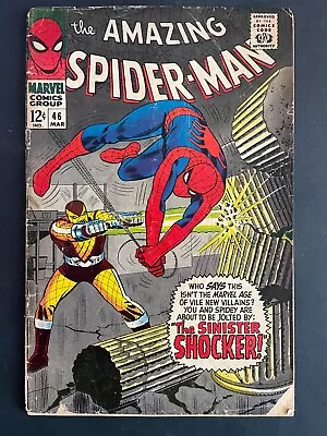 Amazing Spider-Man #46 - 1st Shocker Marvel 1967 Comics • $74.96